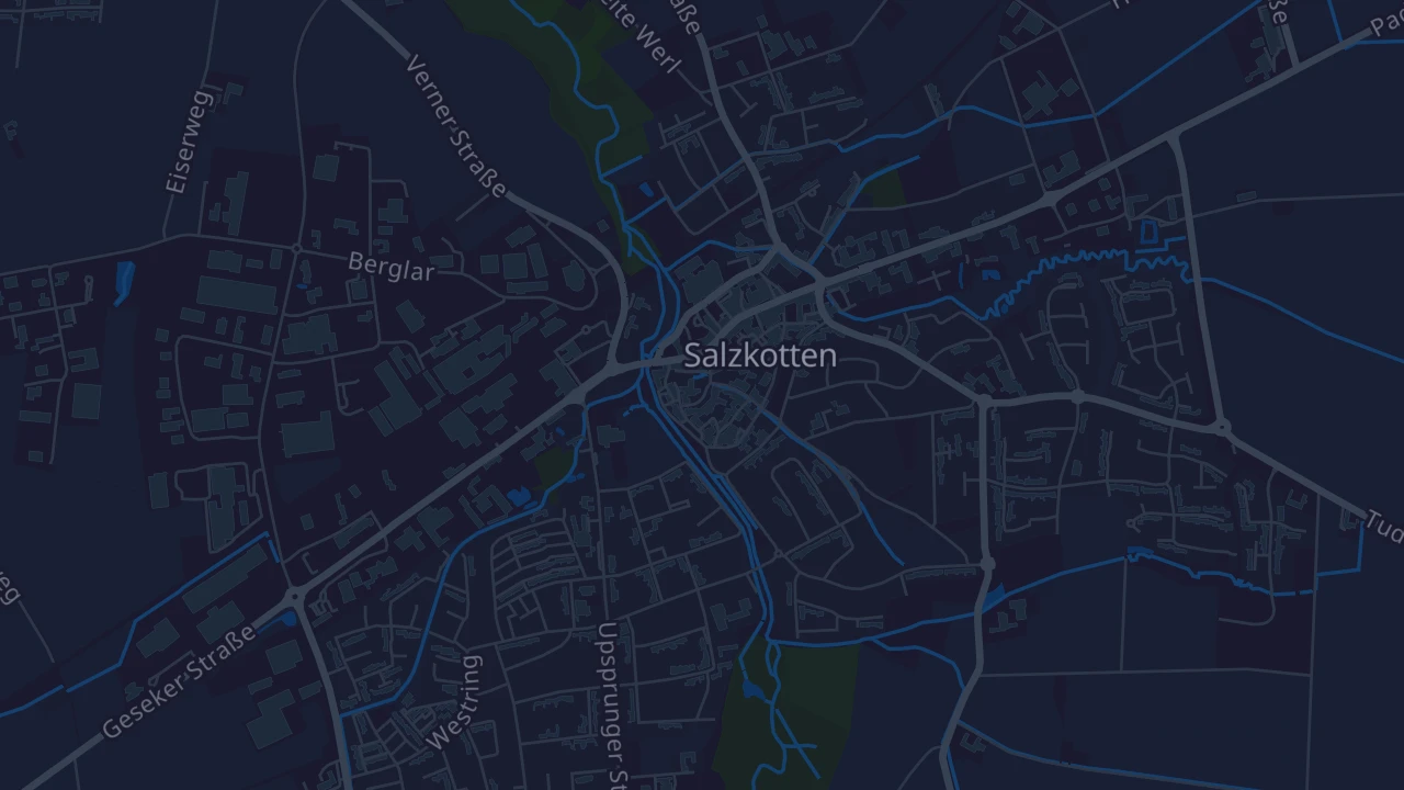 Karte von Salzkotten