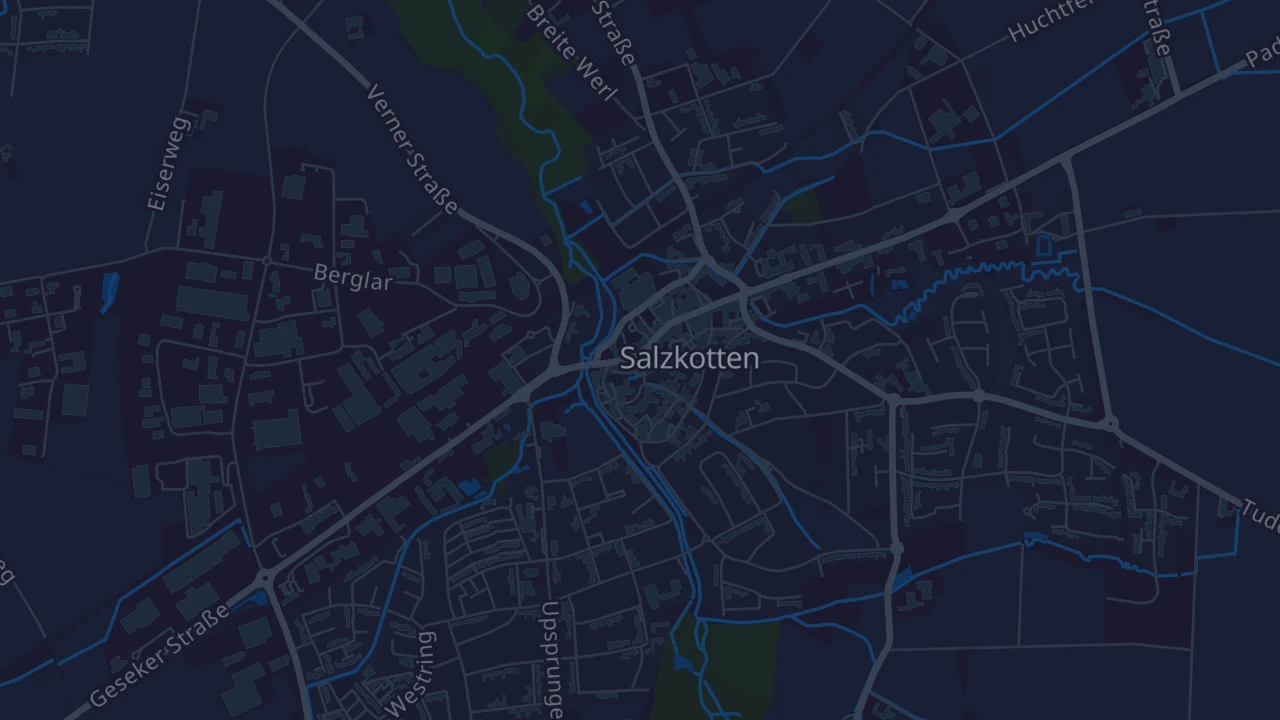 Karte von Salzkotten