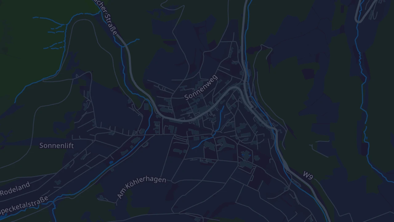 Karte von Willingen (Upland)