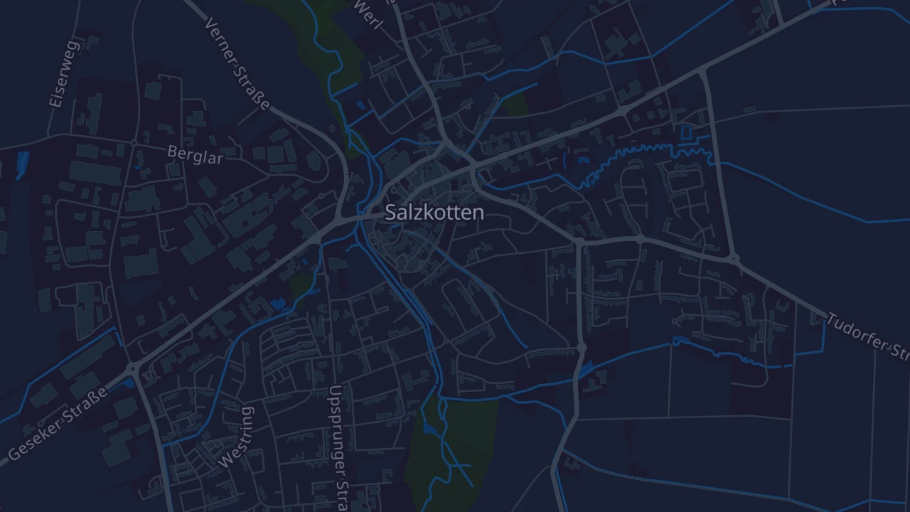 Karte von Salzkotten