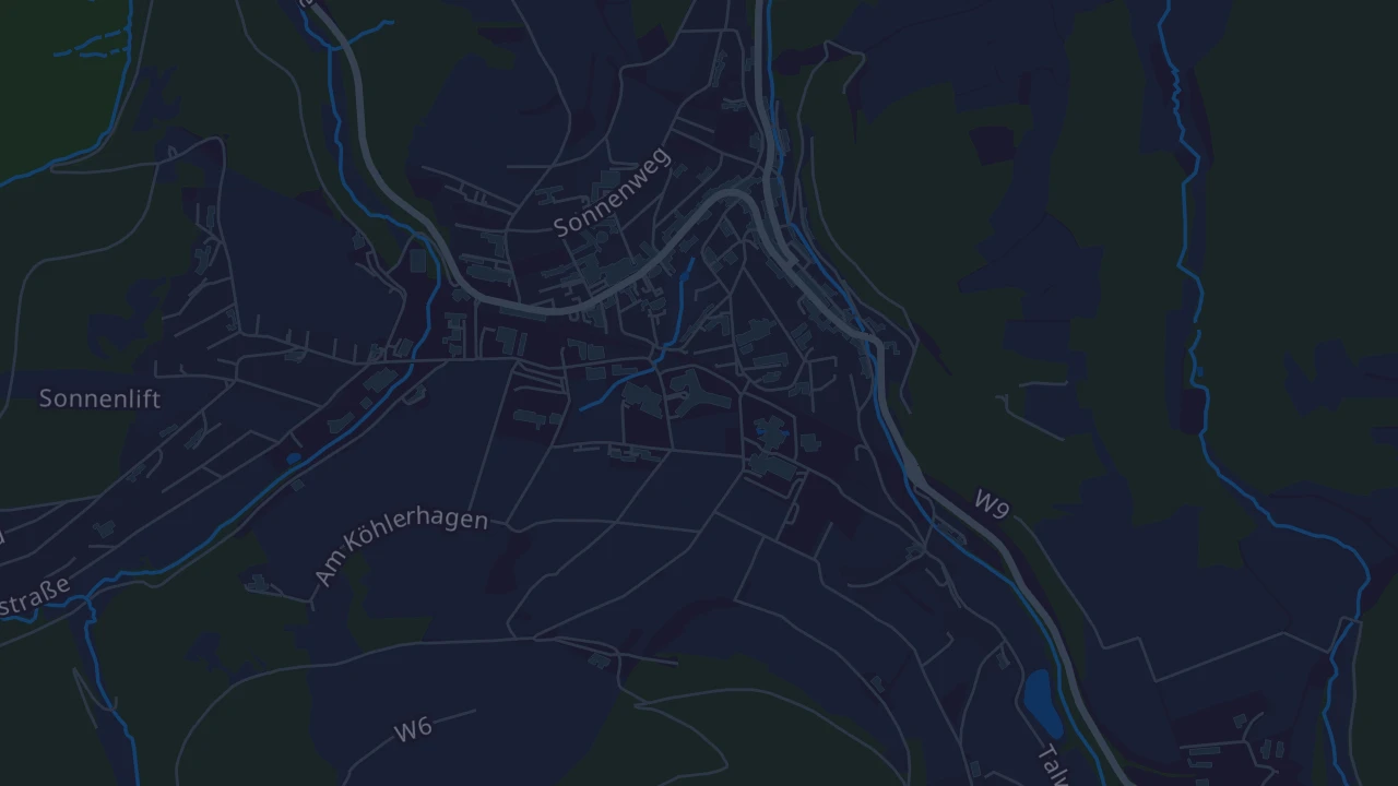 Karte von Willingen (Upland)