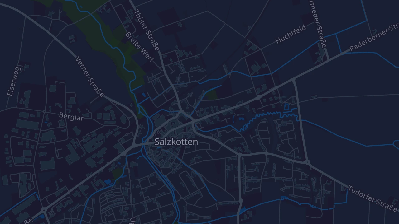 Karte von Salzkotten