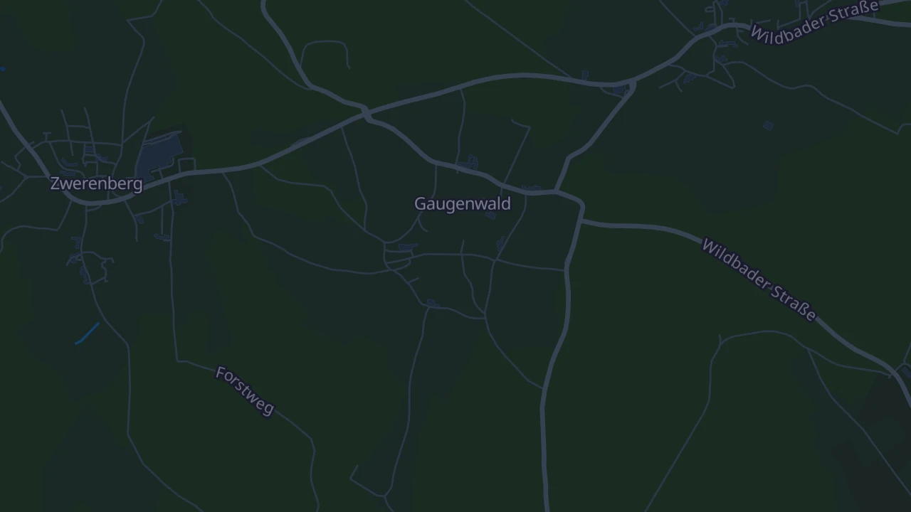 Karte von Gaugenwald