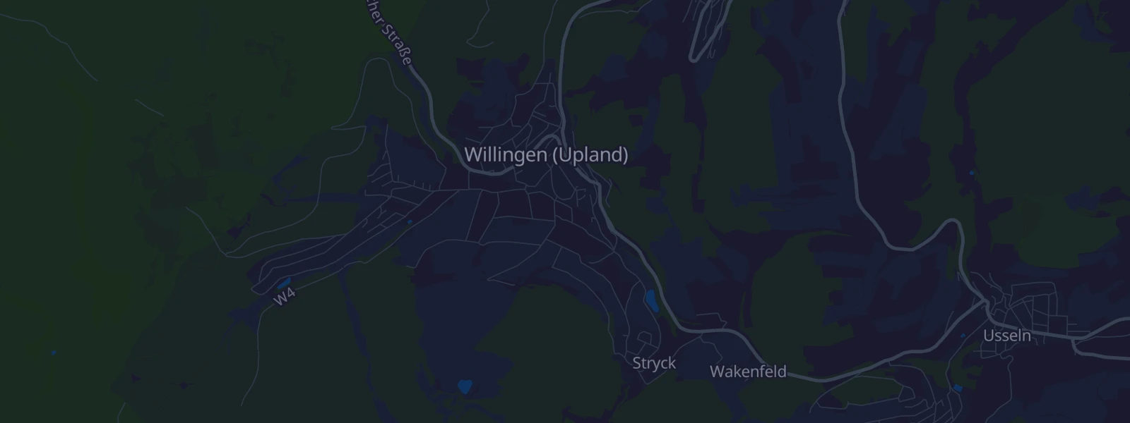 Karte von Willingen (Upland) - Willingen