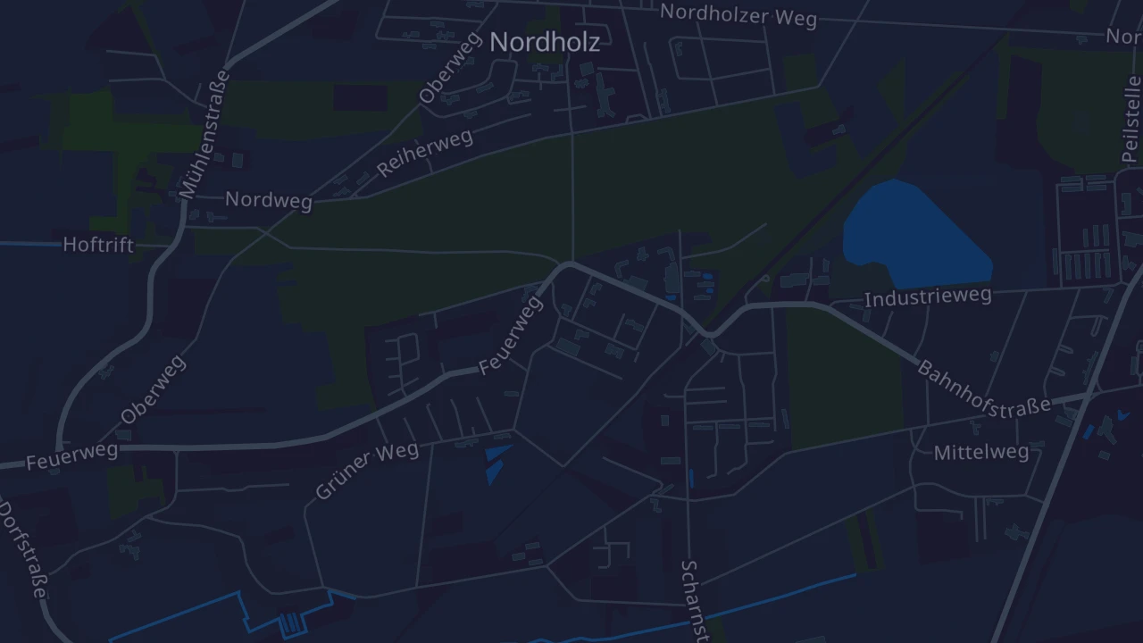 Karte von Wurster Nordseeküste