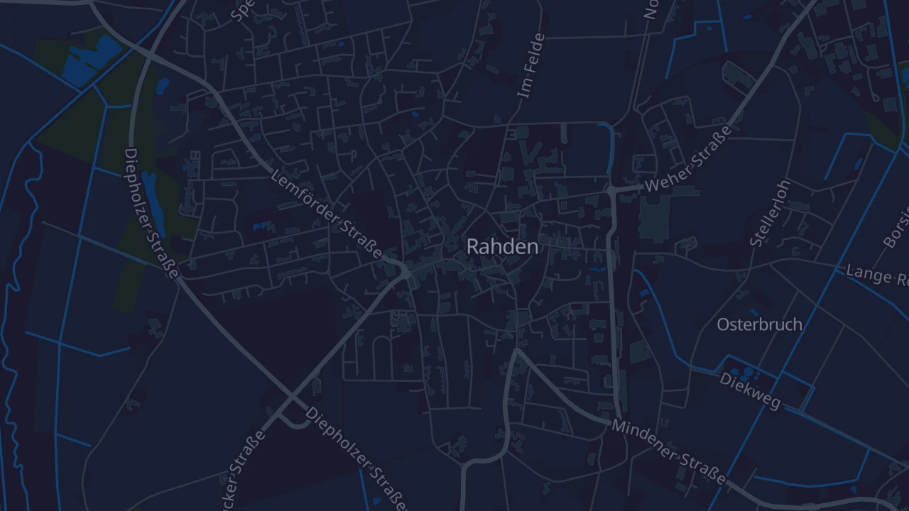 Karte von Rahden