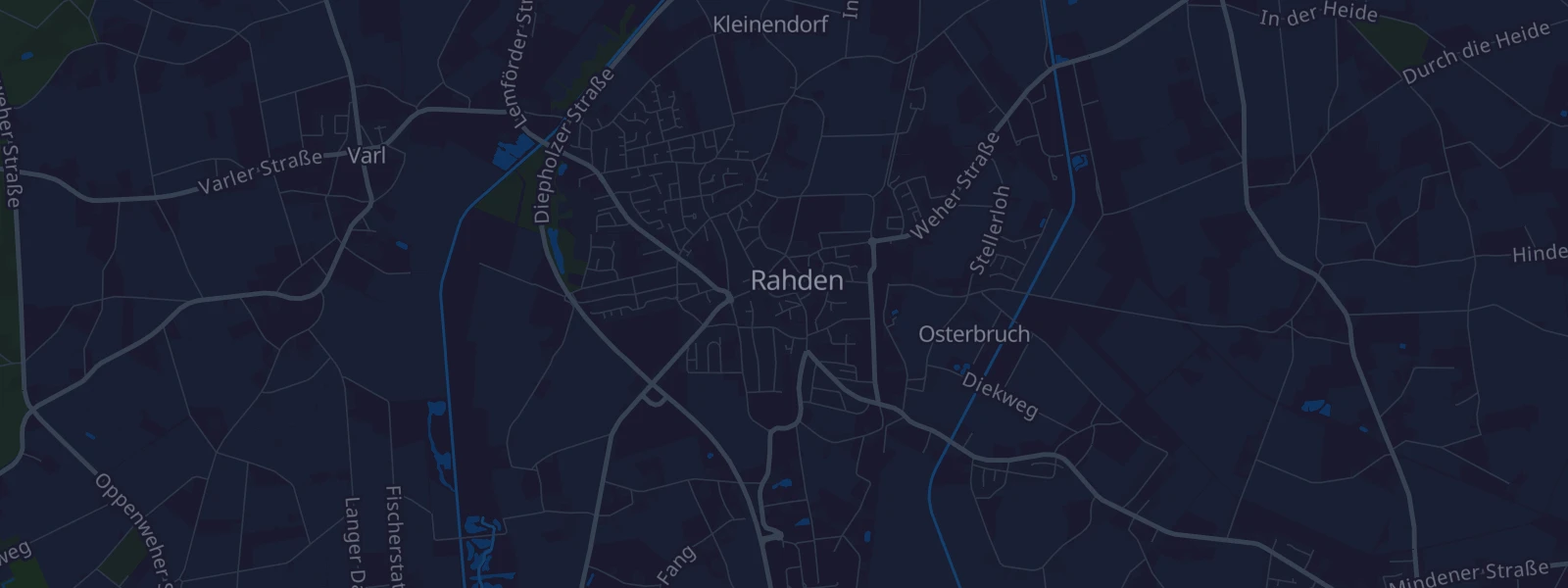 Karte von Rahden