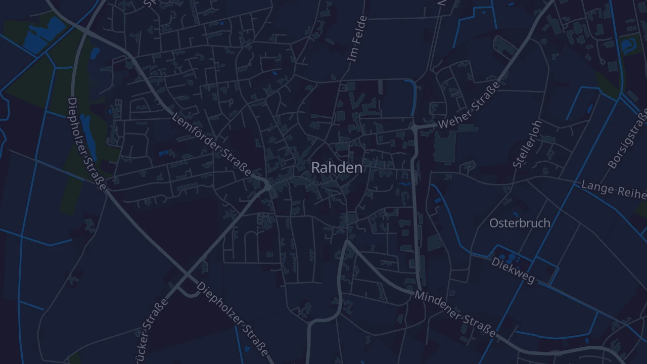 Karte von Rahden