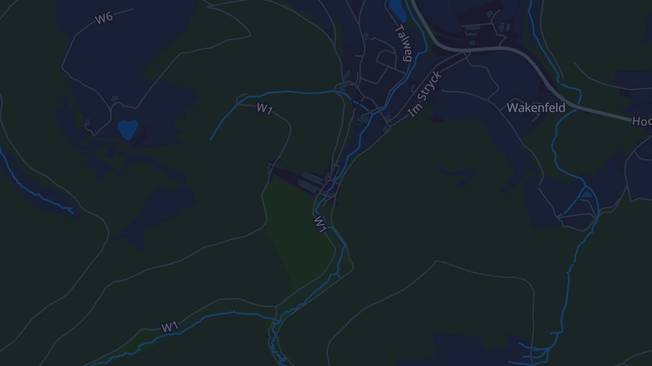 Karte von Willingen (Upland)