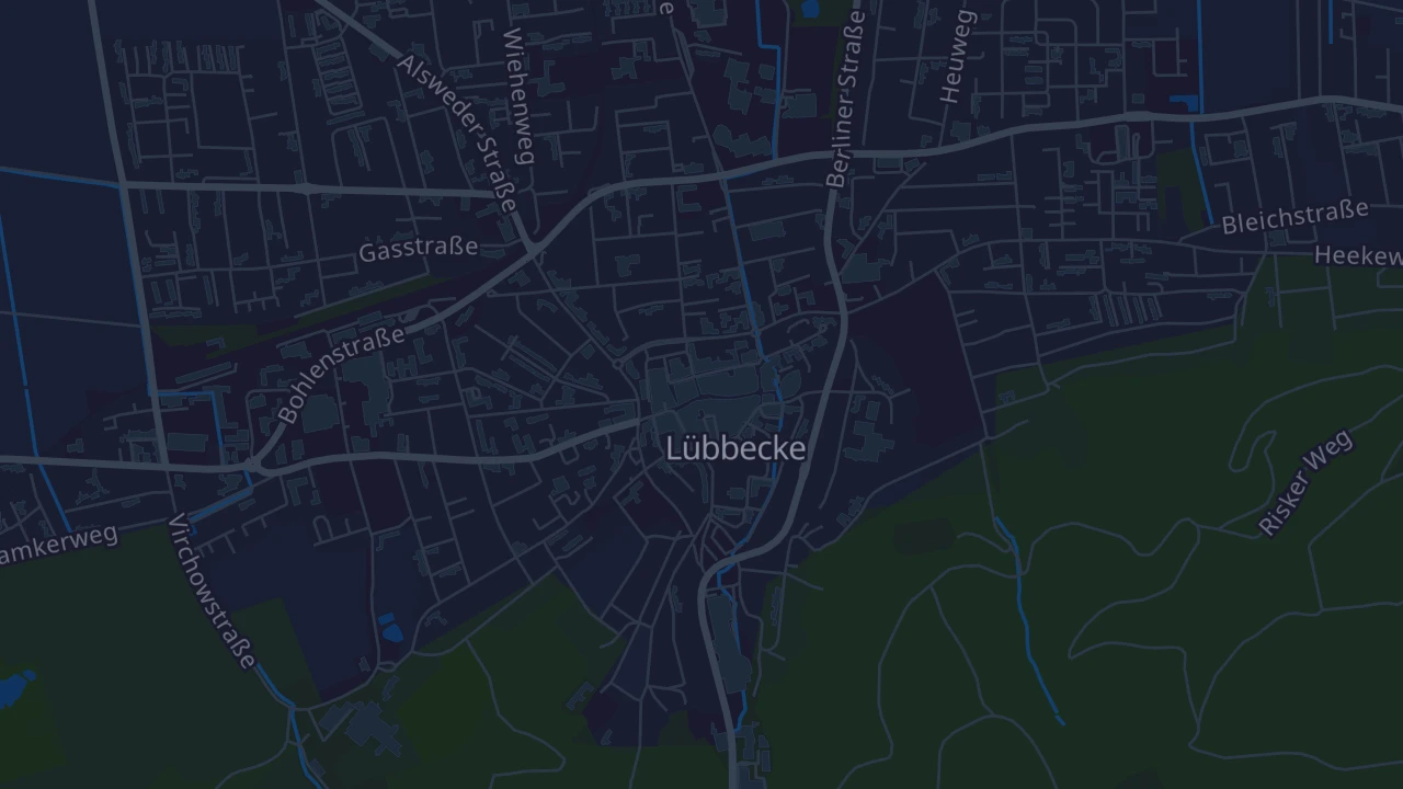 Karte von Lübbecke