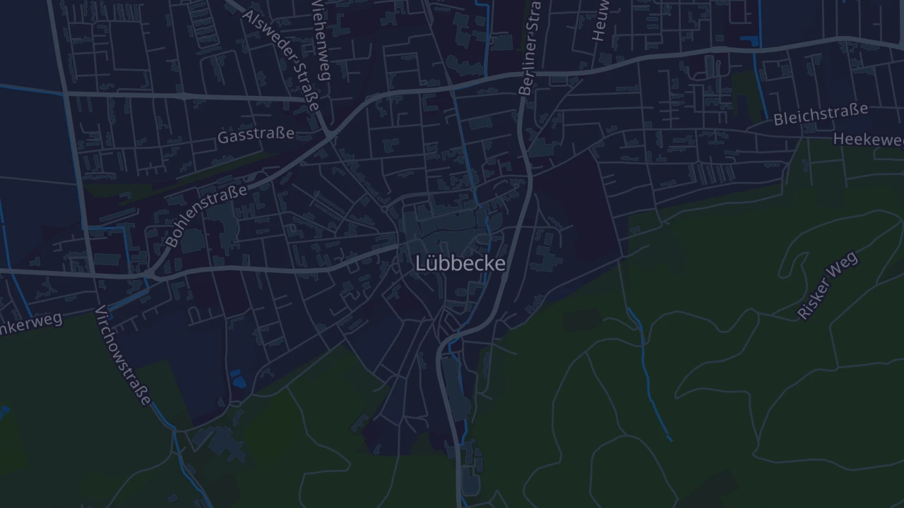 Karte von Lübbecke
