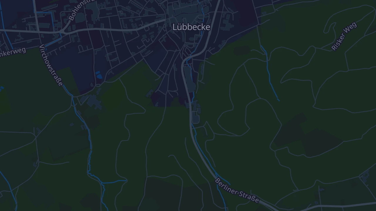 Karte von Lübbecke