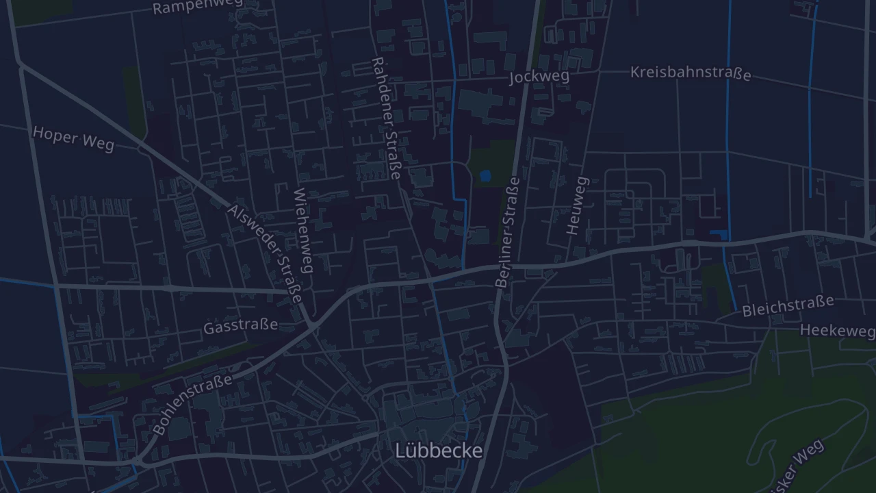 Karte von Lübbecke