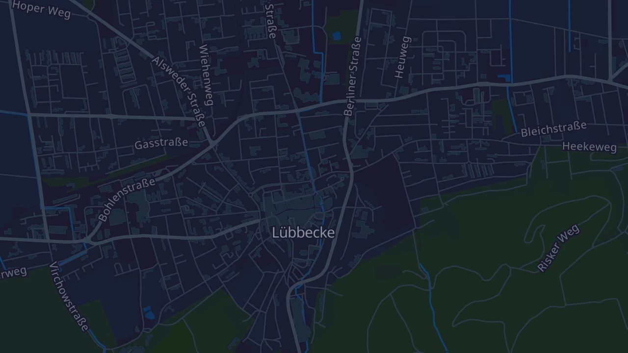 Karte von Lübbecke