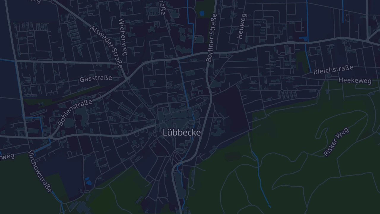 Karte von Lübbecke