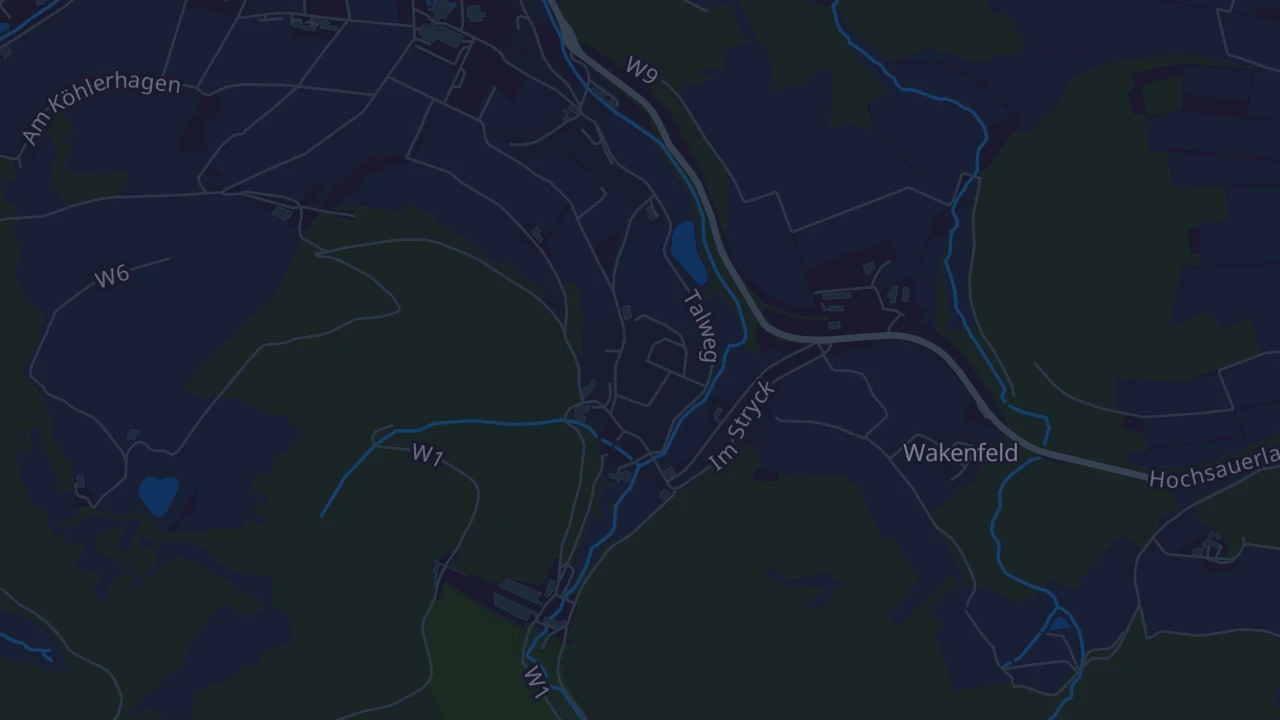 Karte von Willingen (Upland)