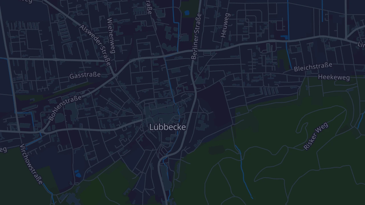 Karte von Lübbecke