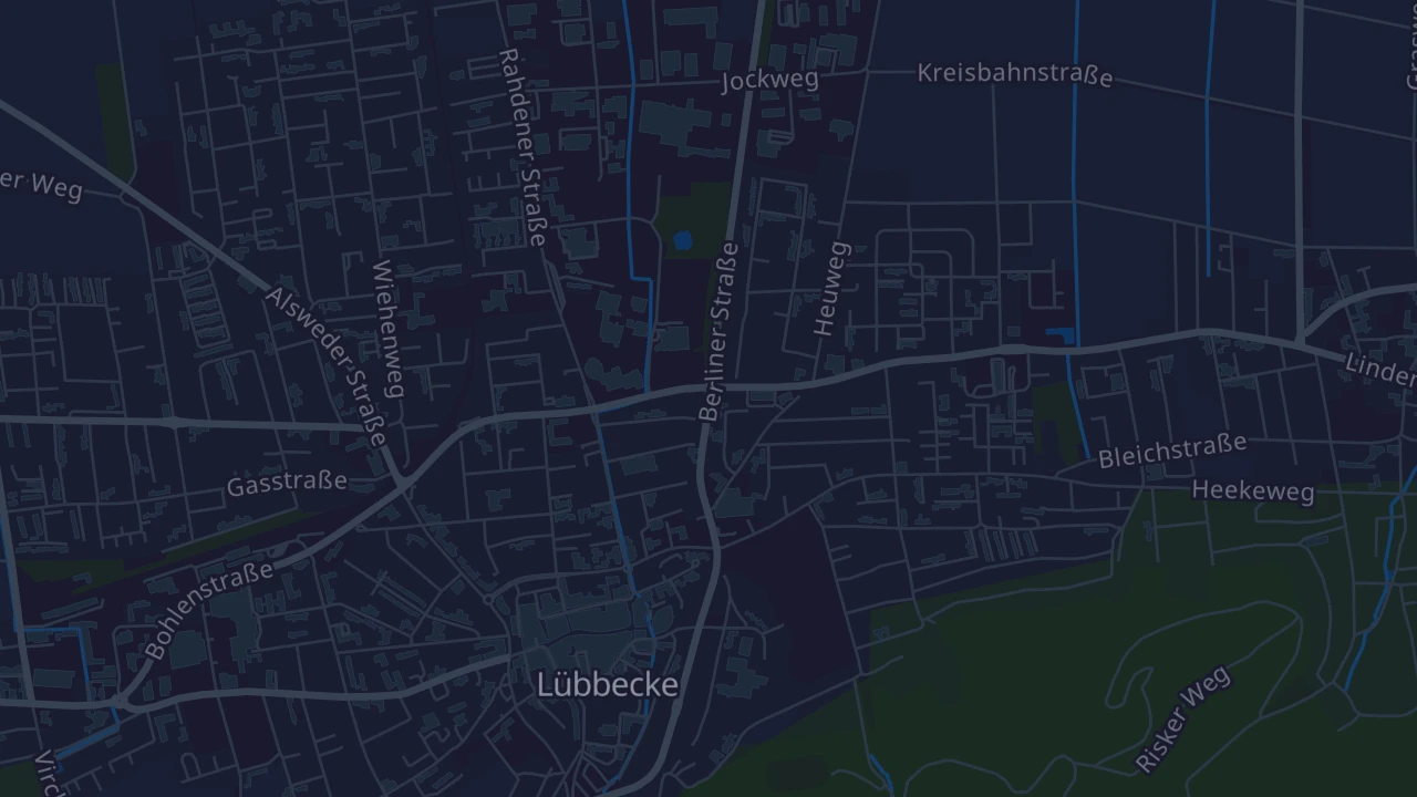 Karte von Lübbecke