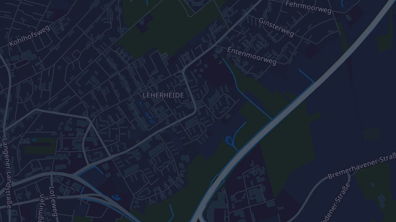 Karte von Bremerhaven