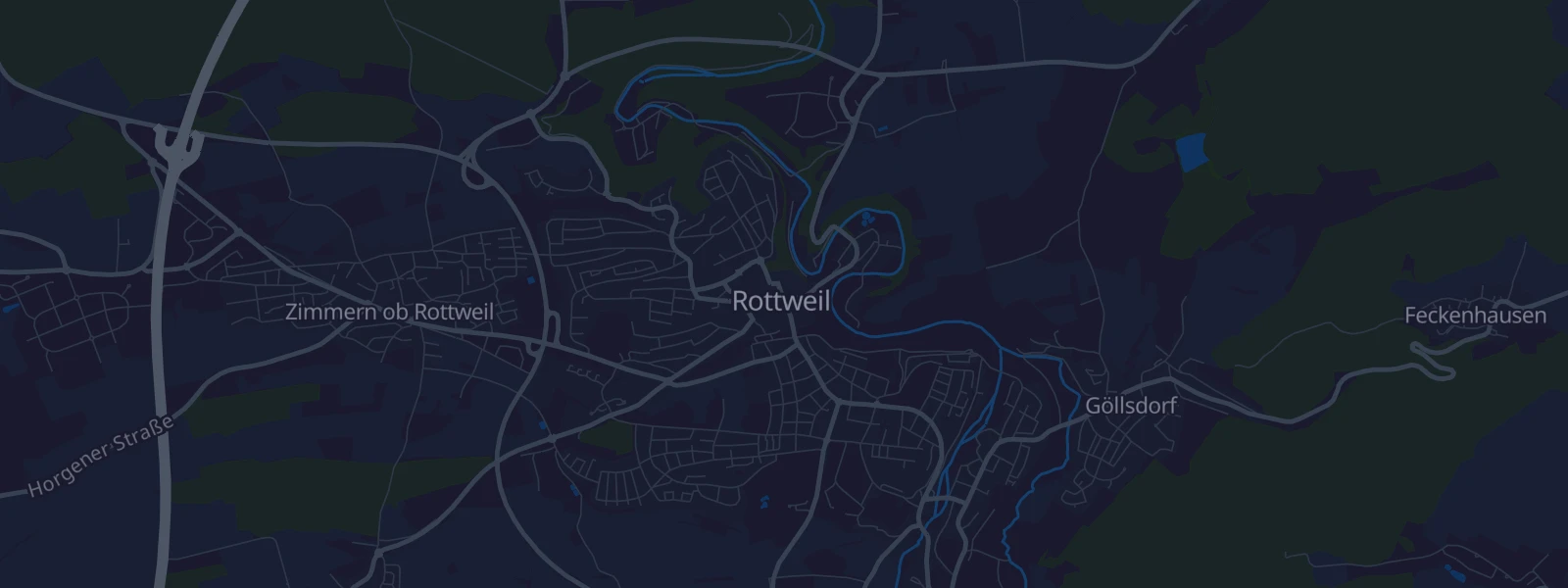 Karte von Rottweil