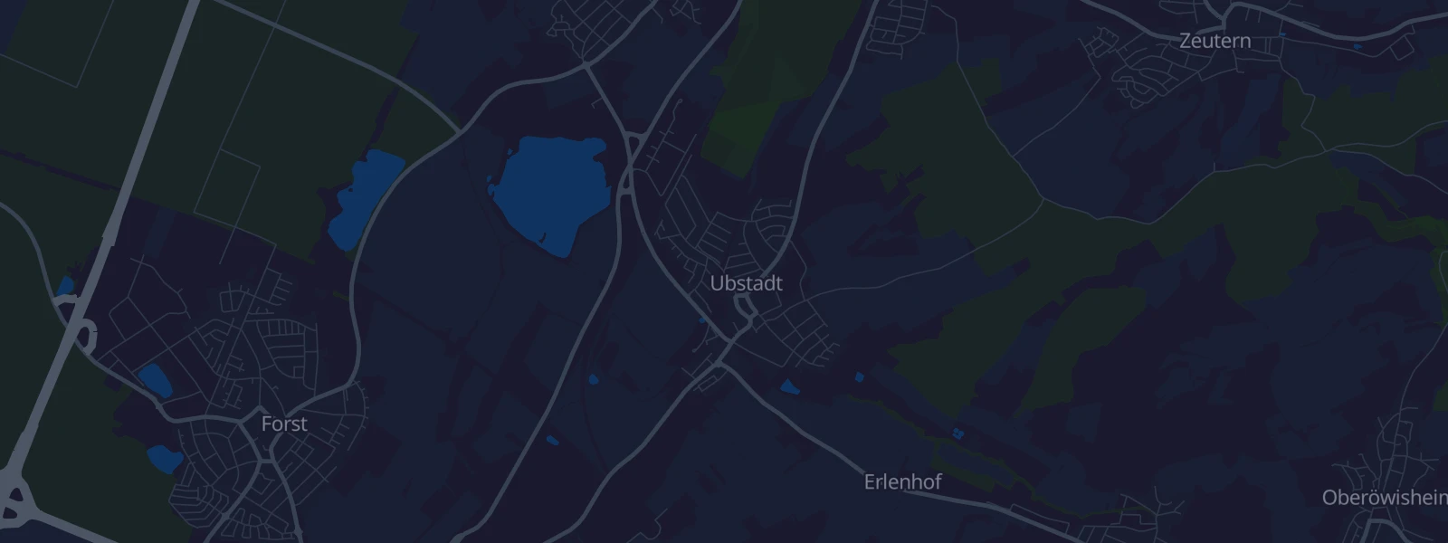 Karte von Ubstadt-Weiher