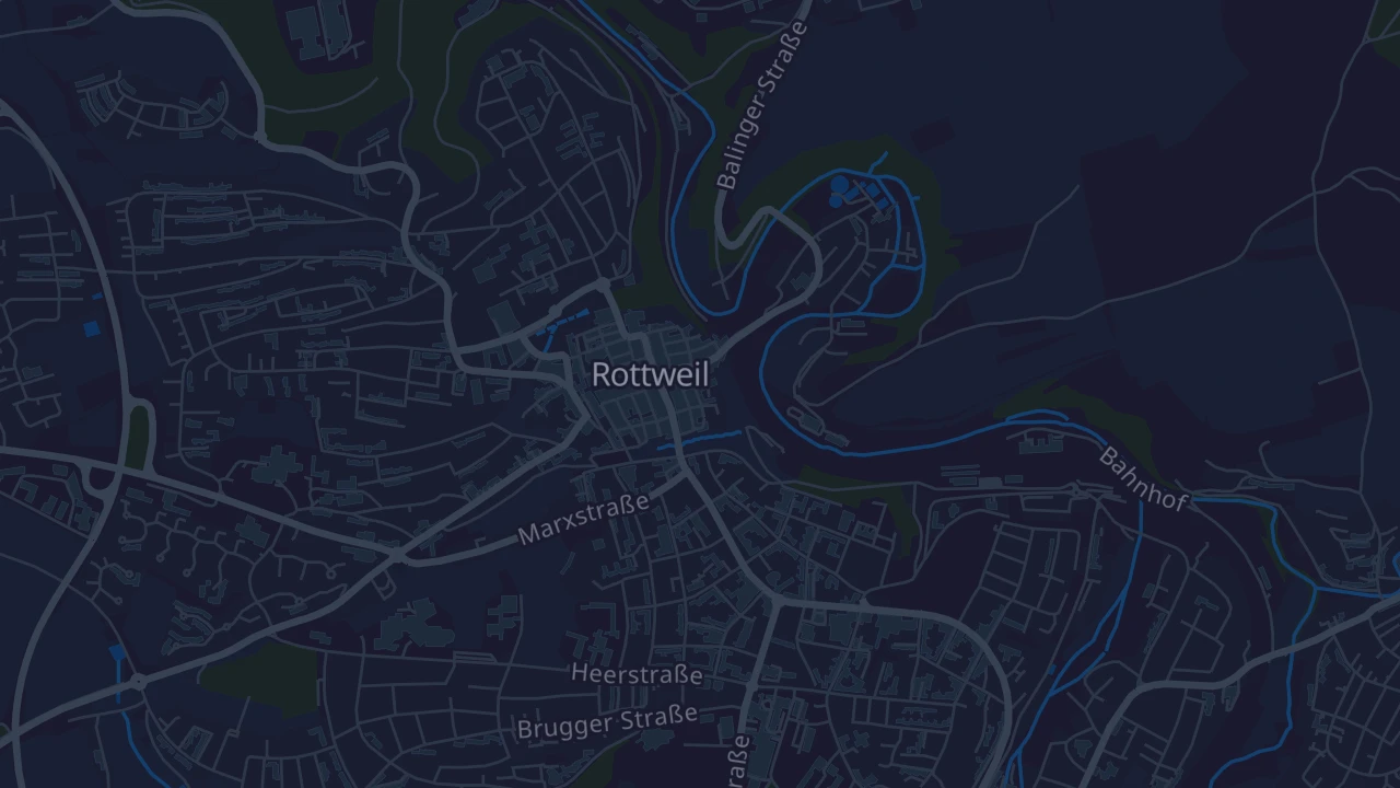 Karte von Rottweil