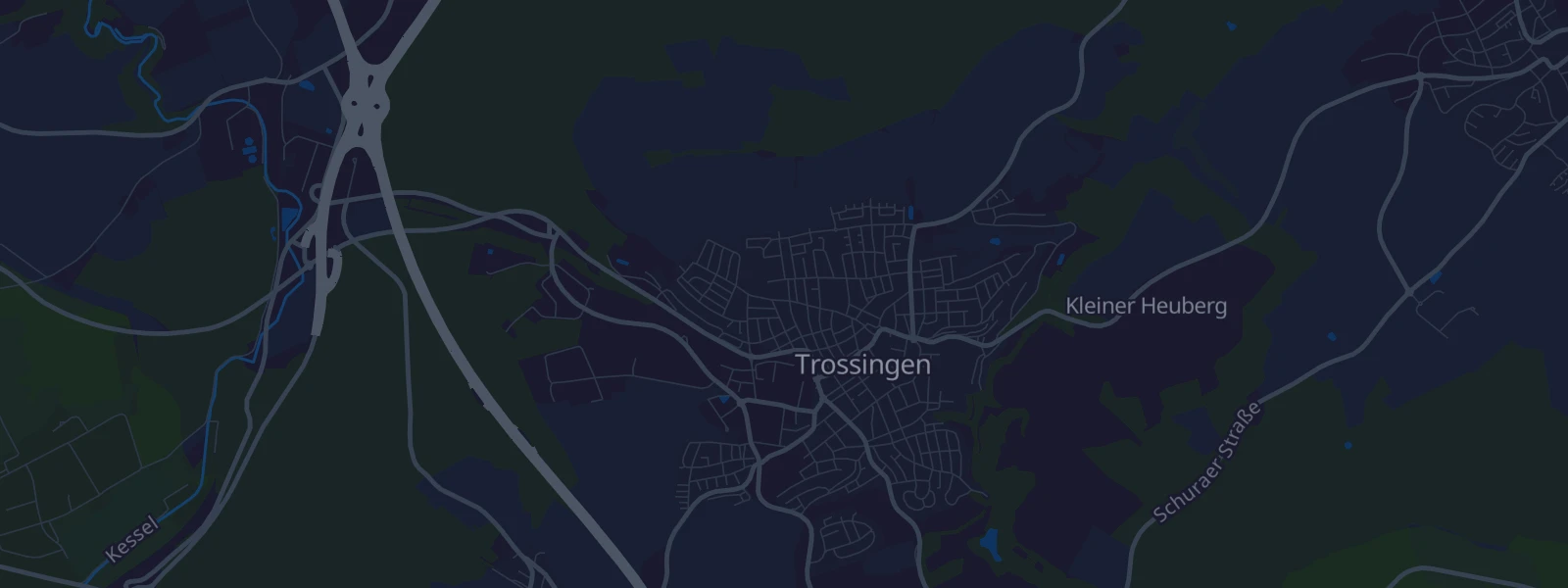 Karte von Trossingen