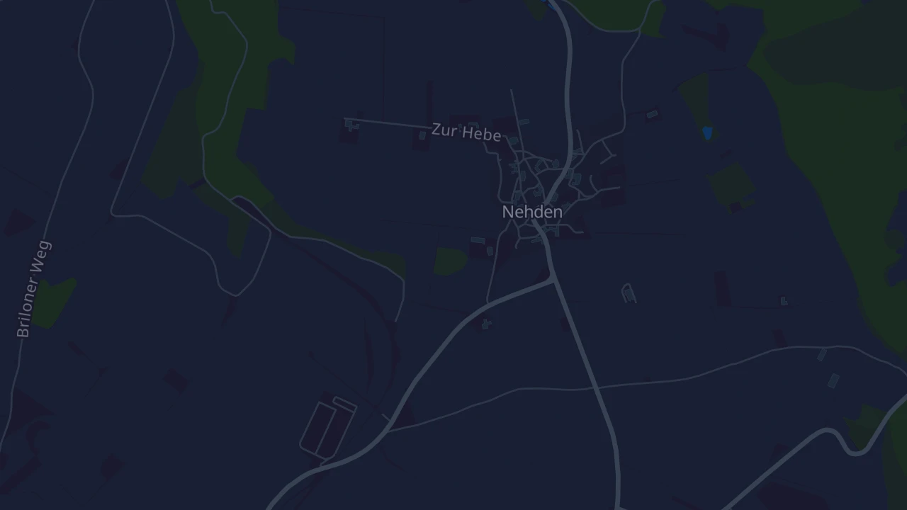 Karte von Brilon