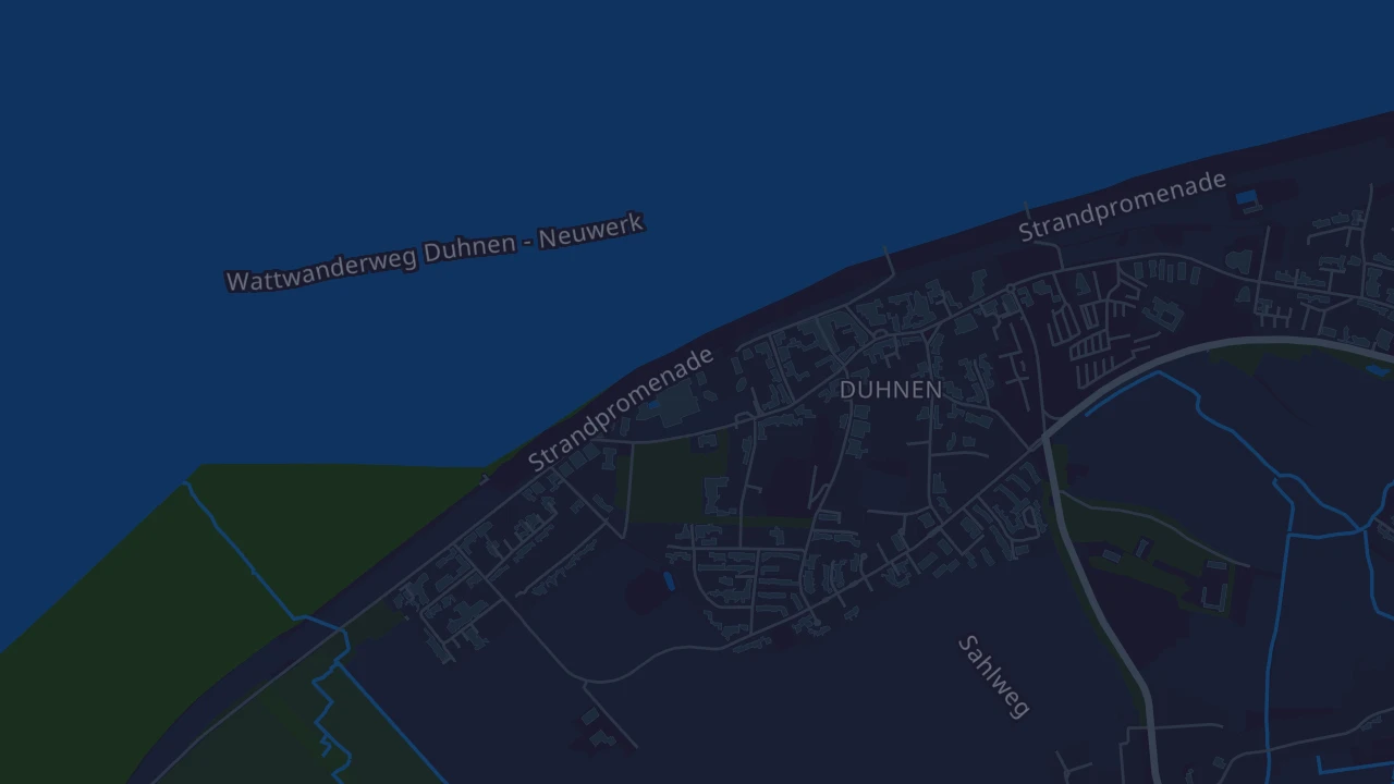 Karte von Cuxhaven