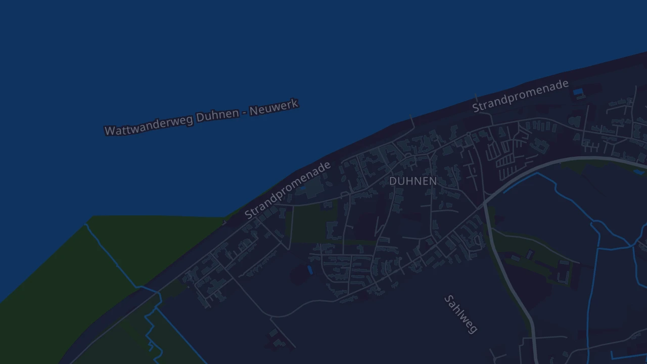 Karte von Cuxhaven