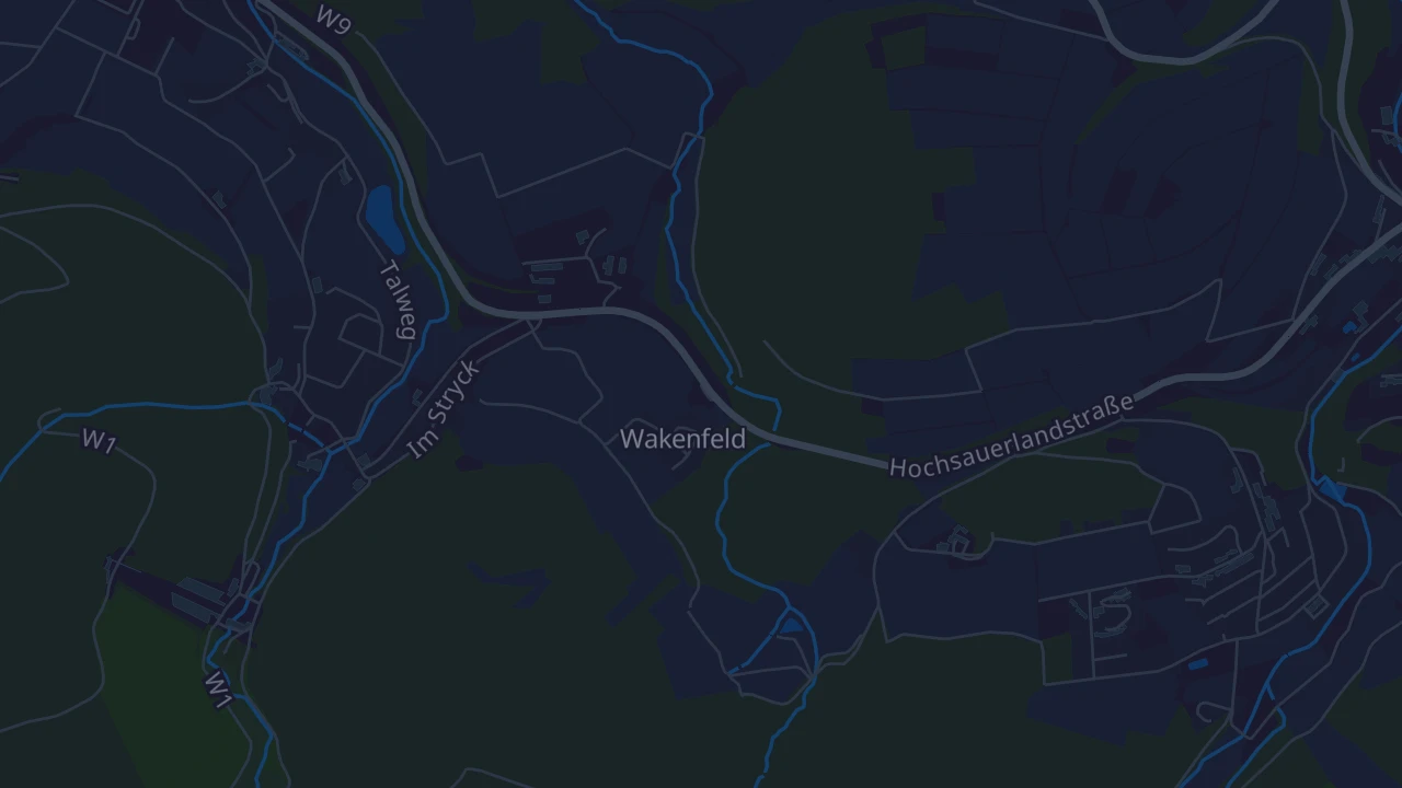 Karte von Willingen (Upland)