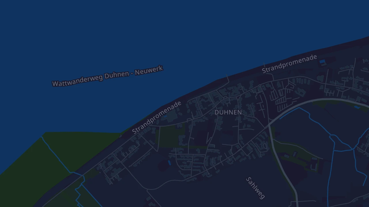 Karte von Cuxhaven