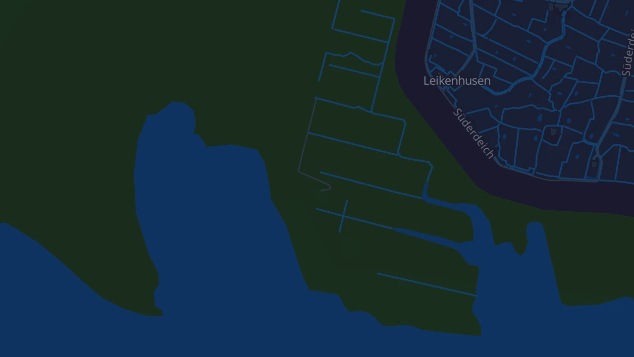 Karte von Westerhever