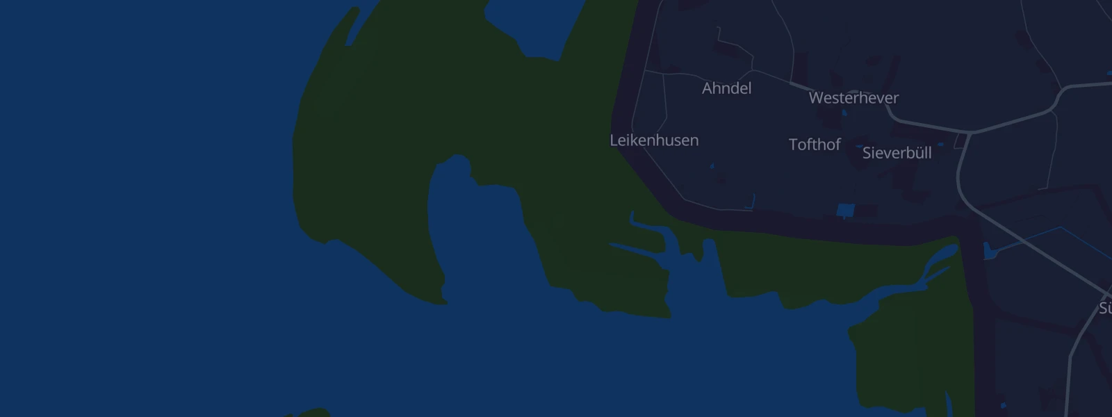 Karte von Westerhever