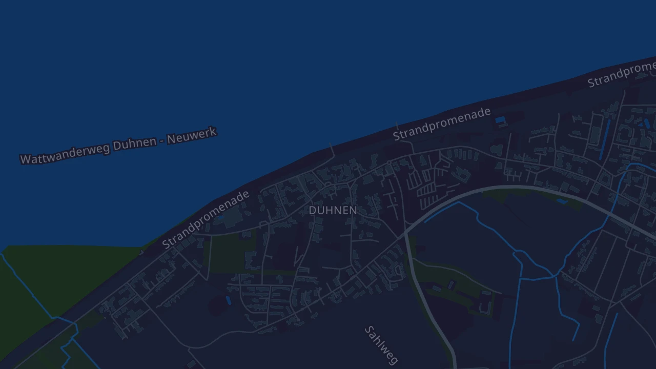 Karte von Cuxhaven