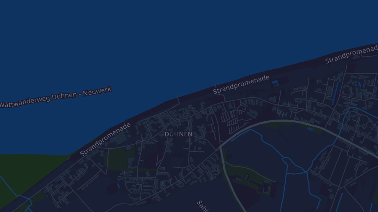Karte von Cuxhaven