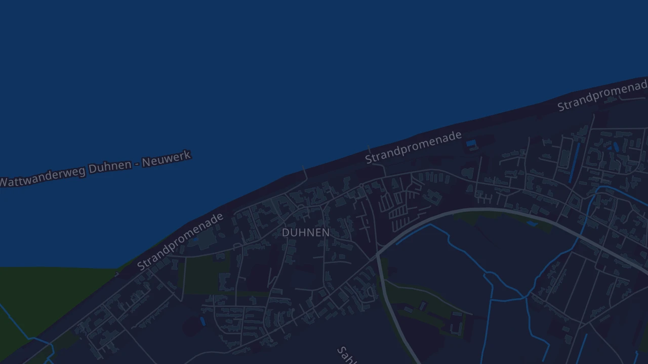 Karte von Cuxhaven