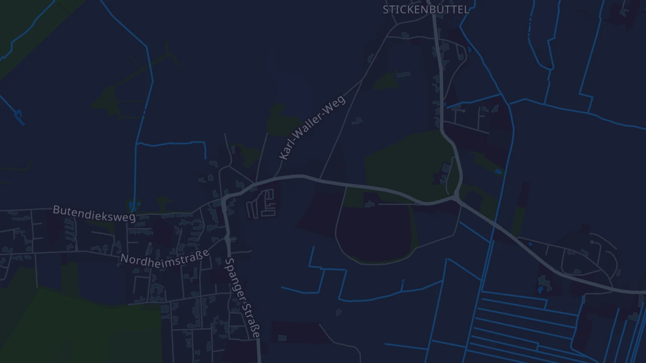 Karte von Cuxhaven (Sahlenburg)