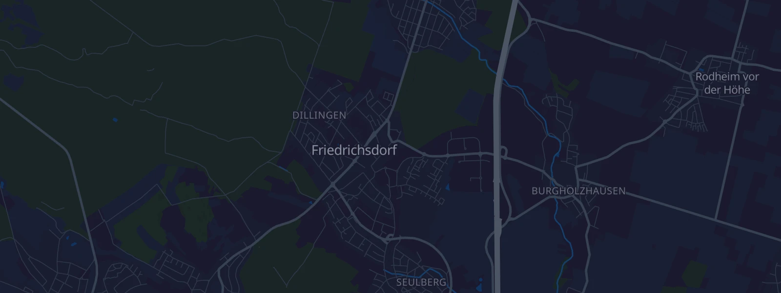 Karte von Friedrichsdorf