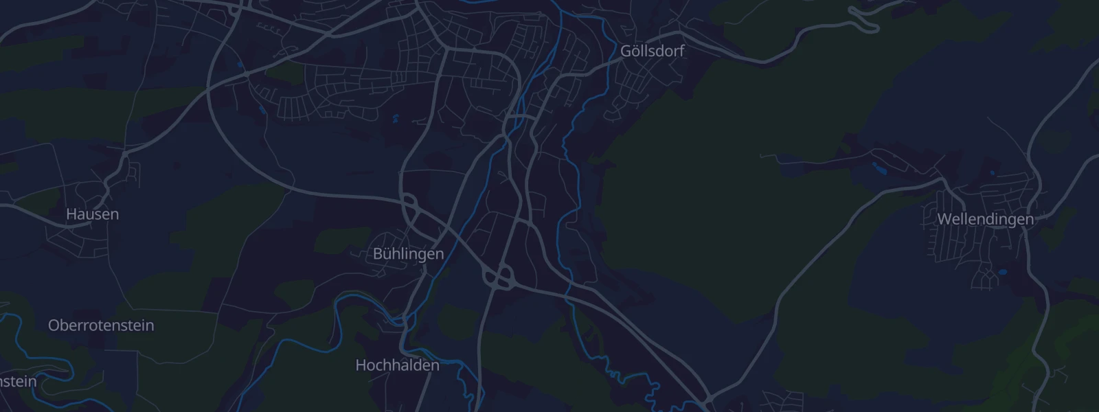 Karte von Rottweil (Kernstadt)