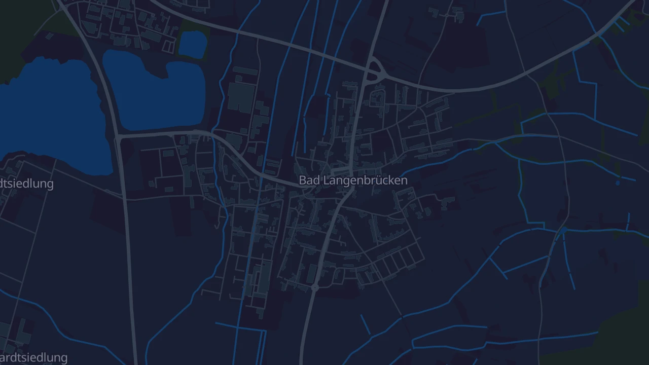 Karte von Bad Schönborn