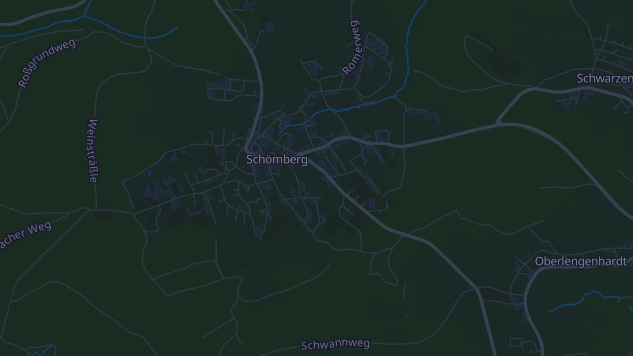 Karte von Schömberg