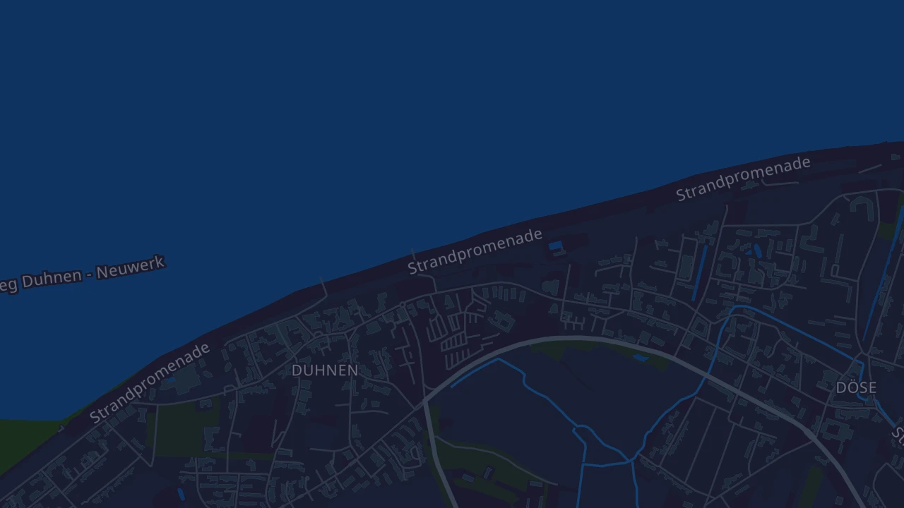 Karte von Cuxhaven