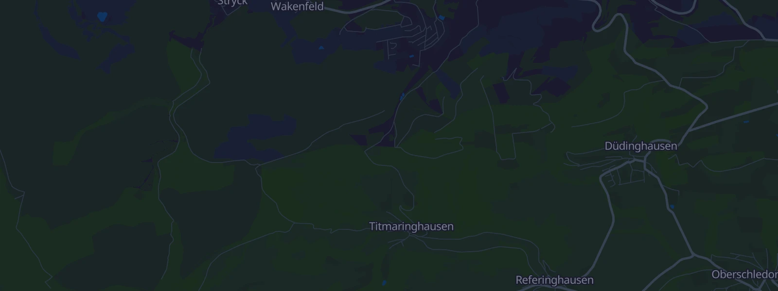 Karte von Usseln