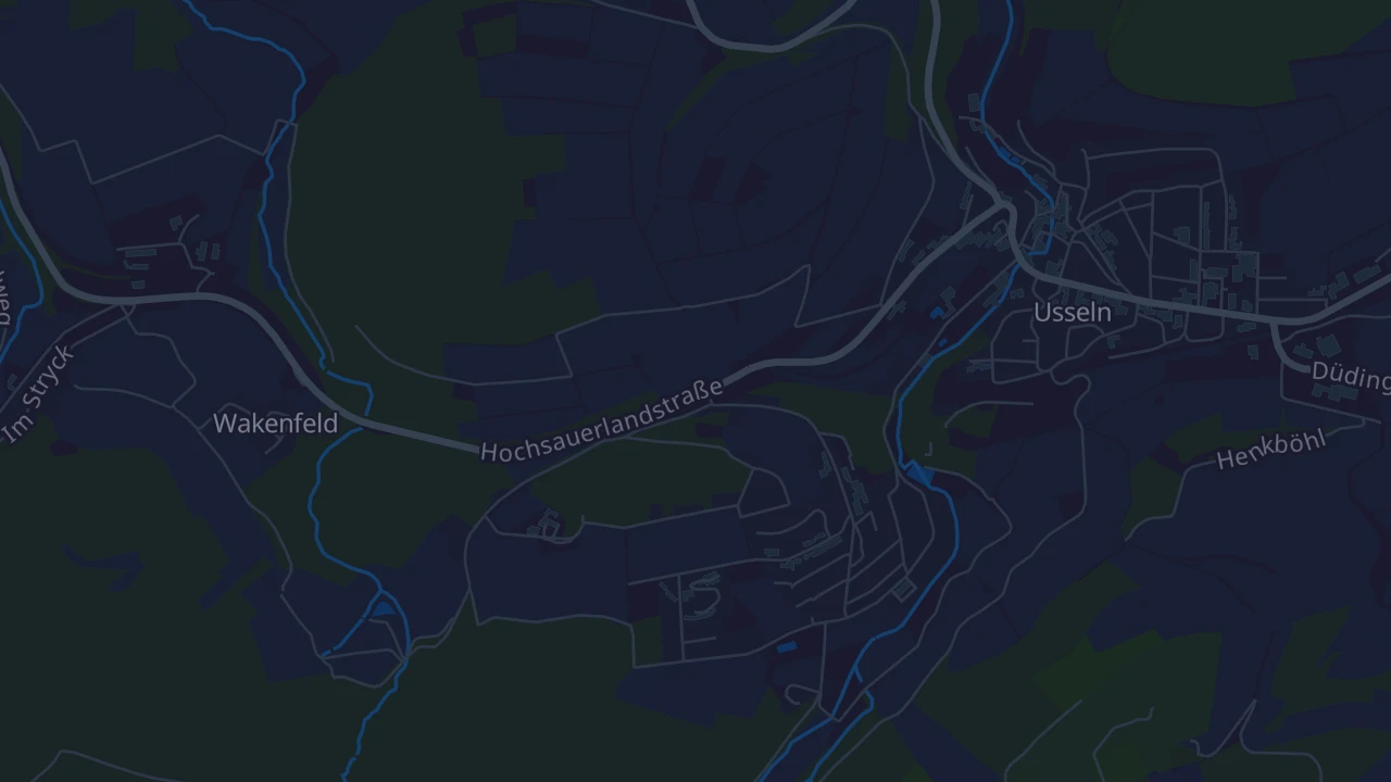 Karte von Willingen (Upland) - Usseln