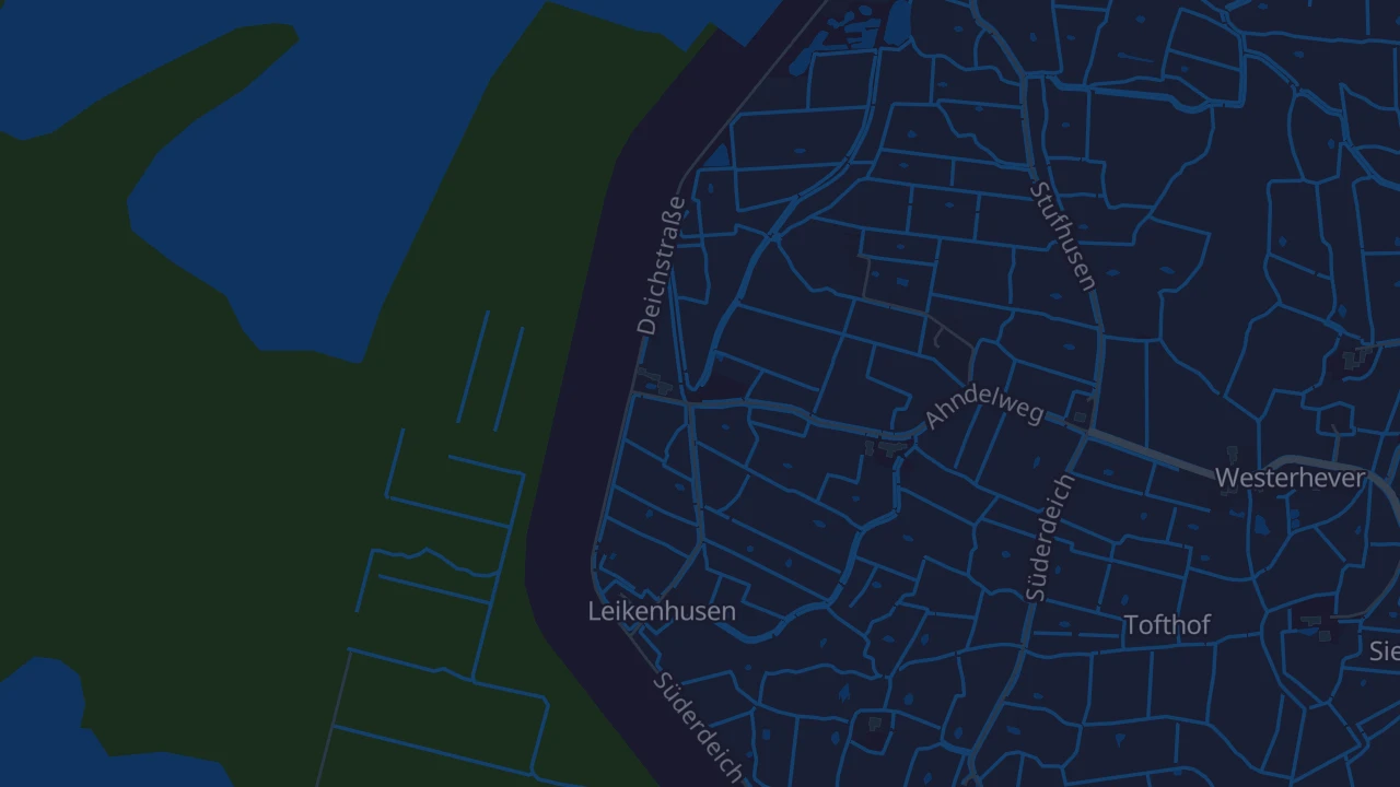 Karte von Augustenkoog