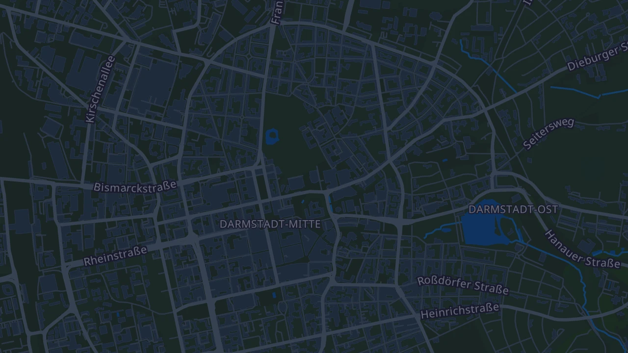 Karte von Darmstadt