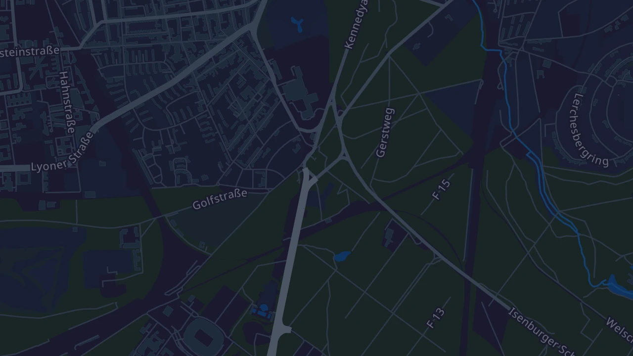 Karte von Frankfurt am Main