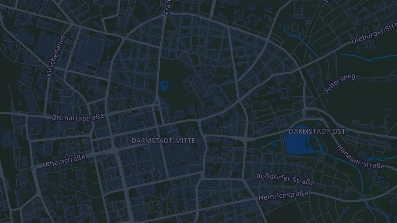 Karte von Darmstadt