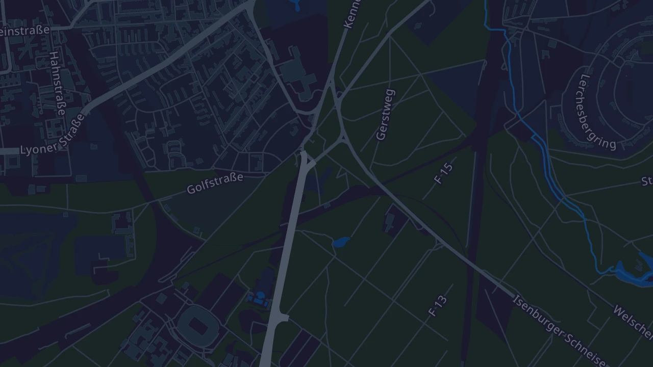 Karte von Frankfurt am Main